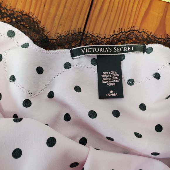 Victoria's Secret Little Pink & Black Nighty M - Picture 7 of 9